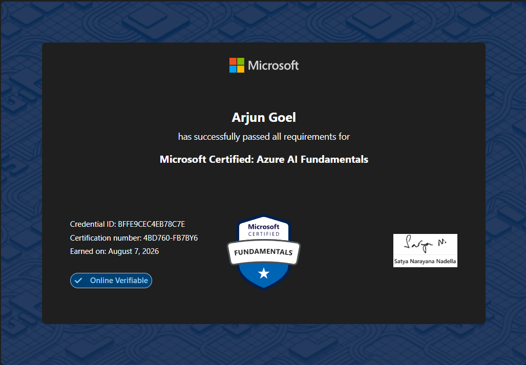 Microsoft Azure AI Fundamentals